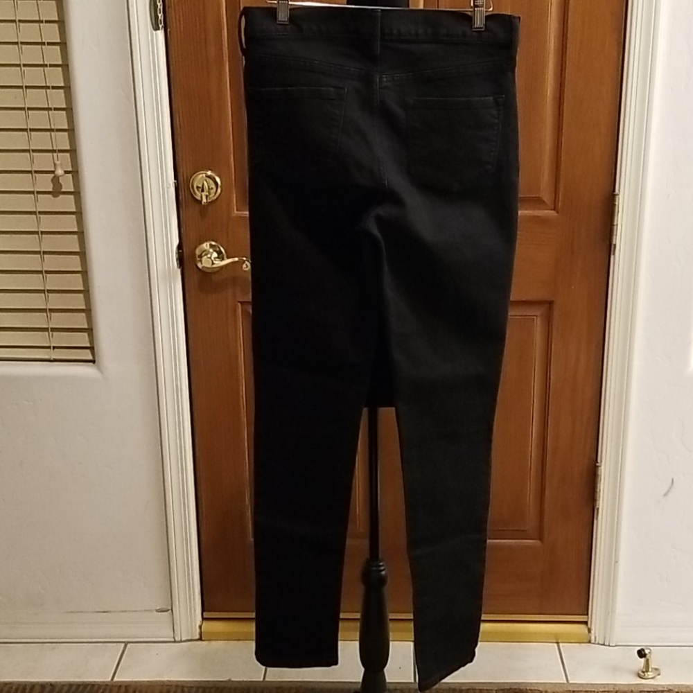 Old Navy Mid Rise Skinny Jeans Long - Picture 3 of 4